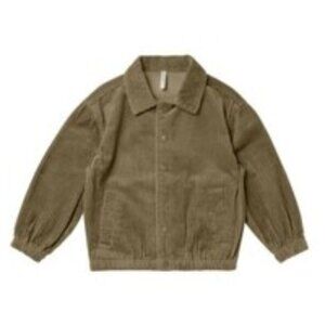 Rylee + Cru Snap jacket in Moss NWT size 6-7Y